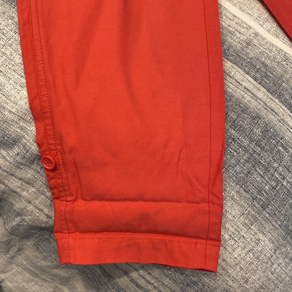 Talbots drawstring, roll tab pants - Picture 3 of 6